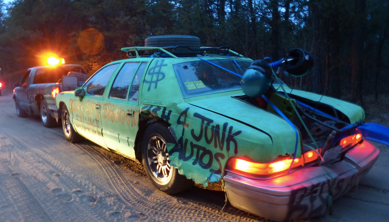 Illustration for article titled Jumps, Crashes, Shitting In A Bucket: This Is Why You Run The Gambler 500 Rally